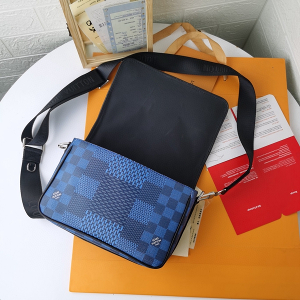 ルイヴィトンバッグ角部分ディテール